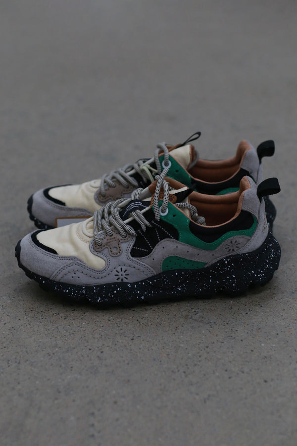 Flower Mountain/YAMANO 3 Hiking Shoes Series FM-FM63093-MILV Beige/Green (FM63568)
